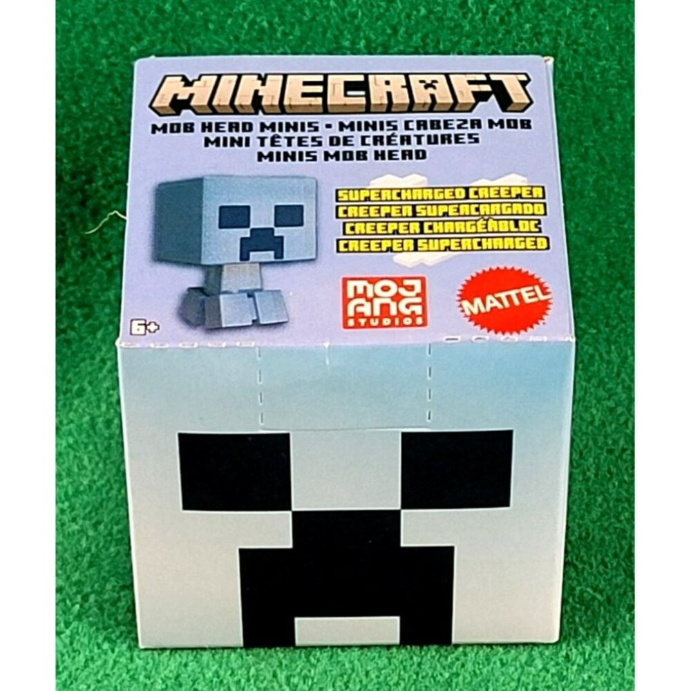 Minecraft Figurine Supercharged Creeper NIB Matel Majong JH1406